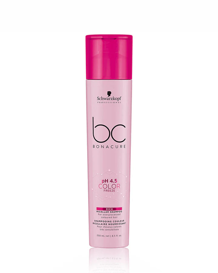 Schwarzkopf bc bonacure ph 4.5 color freeze  shampoo