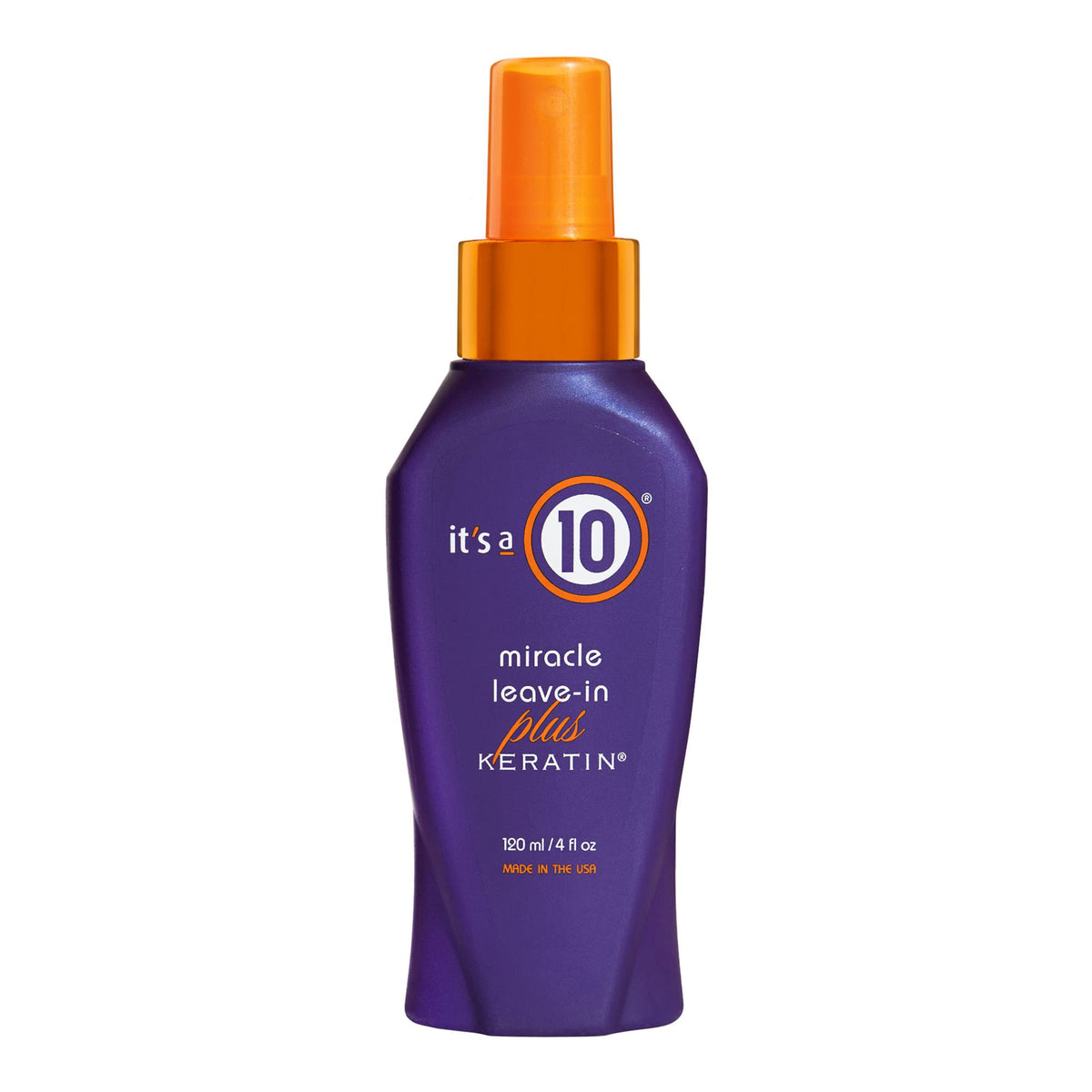 ITS a 10 MIRACLE LEAVE IN PLUS KERATIN  59ML