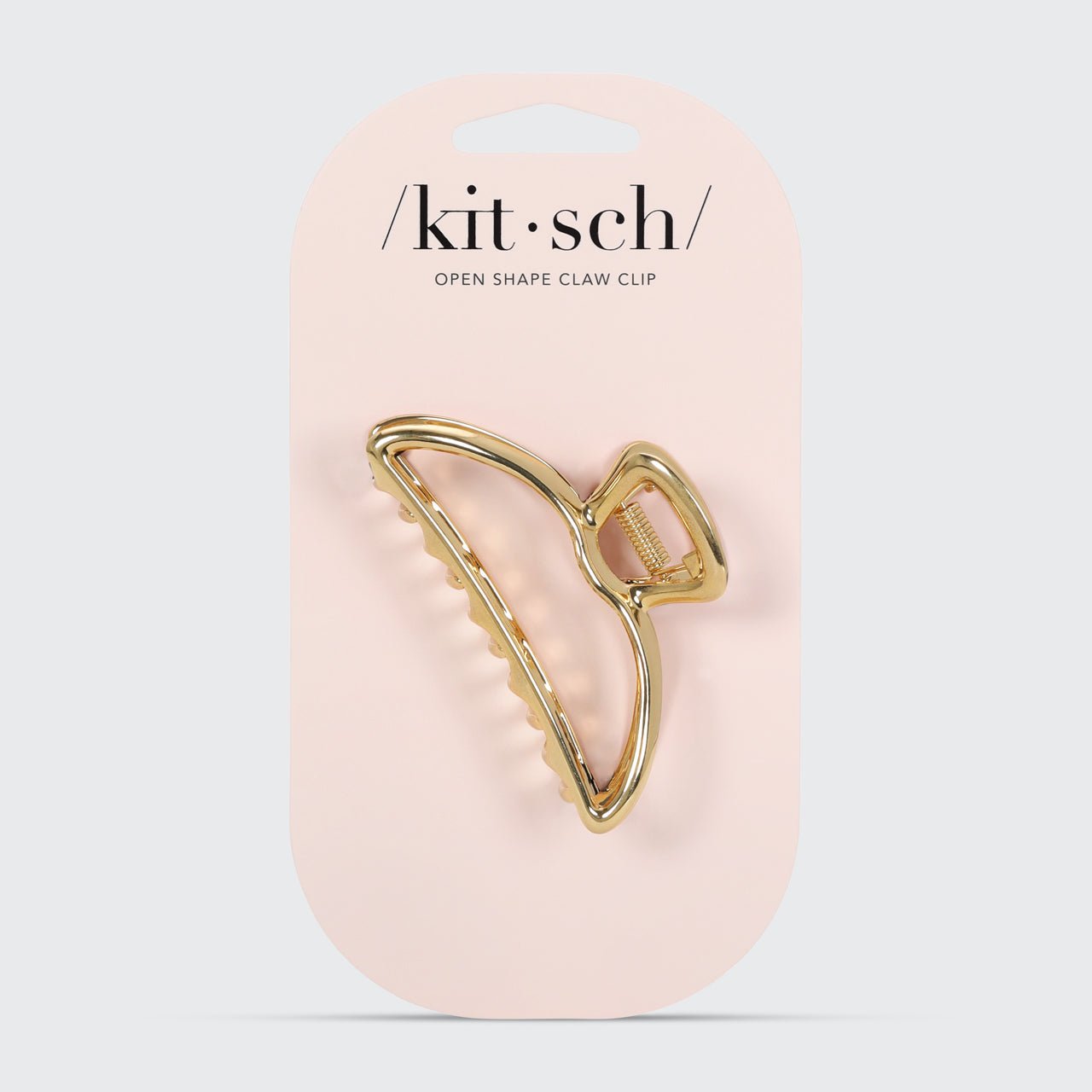 KITSCH OPEN SHAPE CLAW CLIP