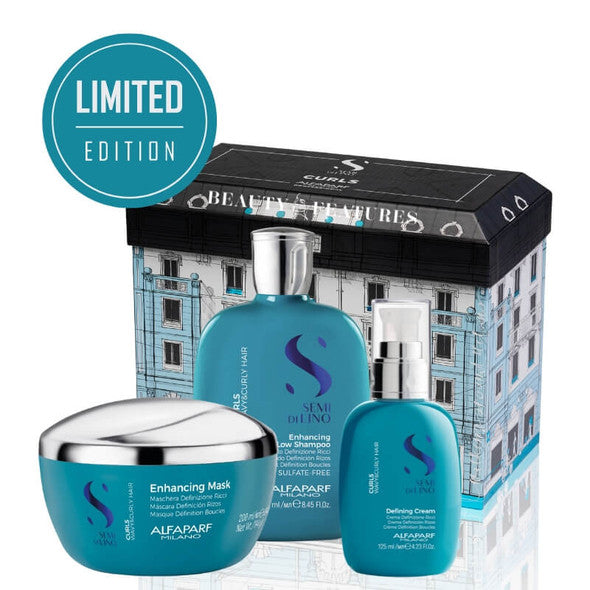 Alfaparf Semi di Lino Holiday KIT Curls 2023