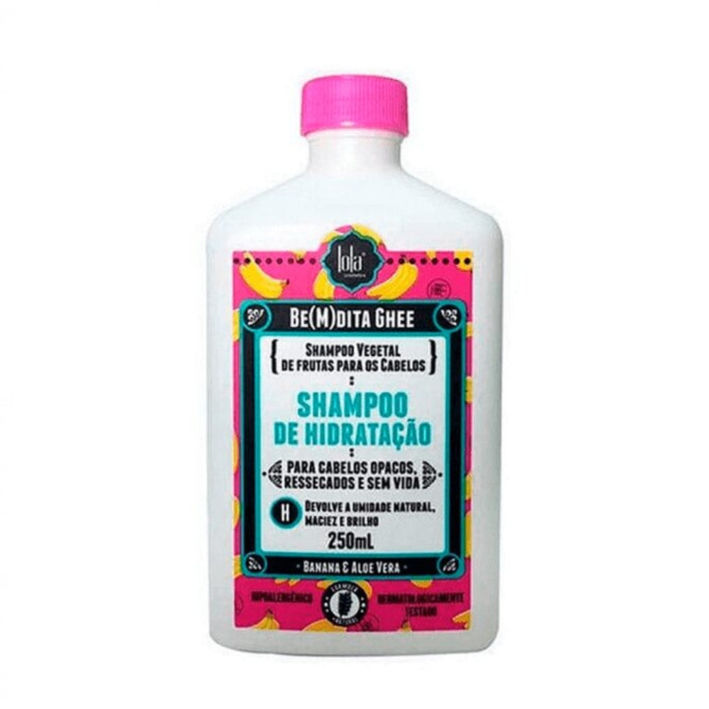 Lola Cosmetics Be(M)Dita Ghee Shampoo Hidratación Banana E Aloe Vera 250ml