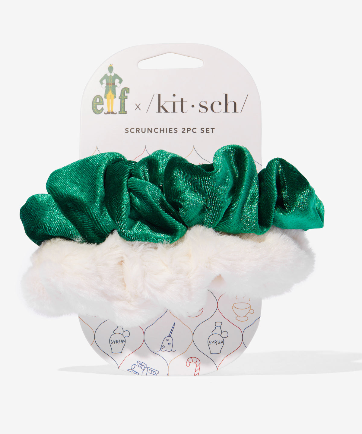 KITSCH SCRUNCHIES 2PC SET