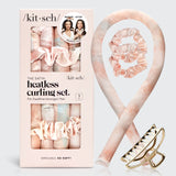 THE SATIN HEATLESS CURLING SET