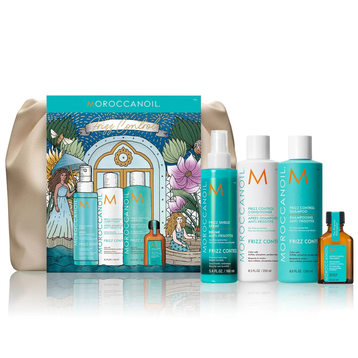 moroccanoil  frizz control kit navidad 2024