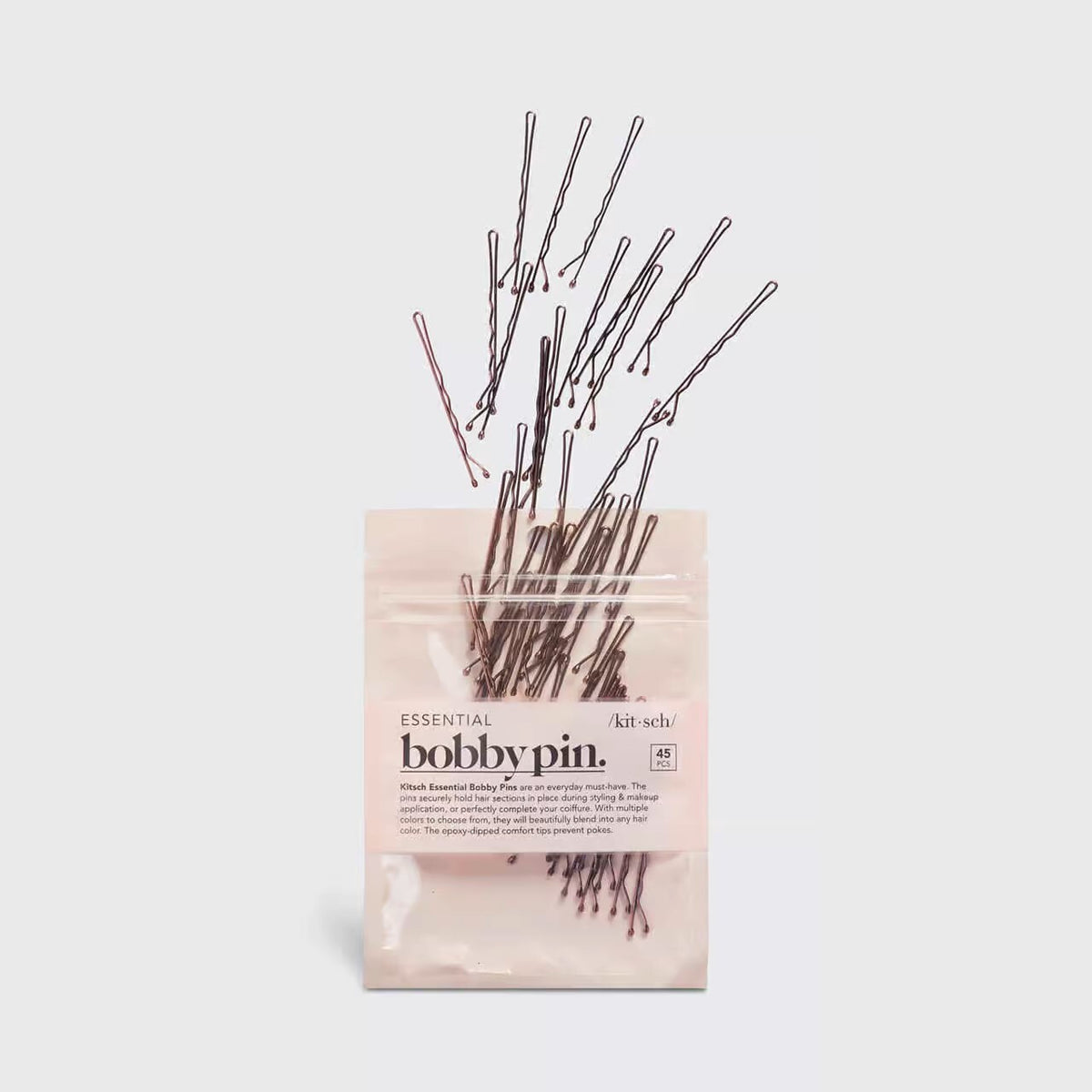 My Kitsch Bobby pins 45pc (Brown)