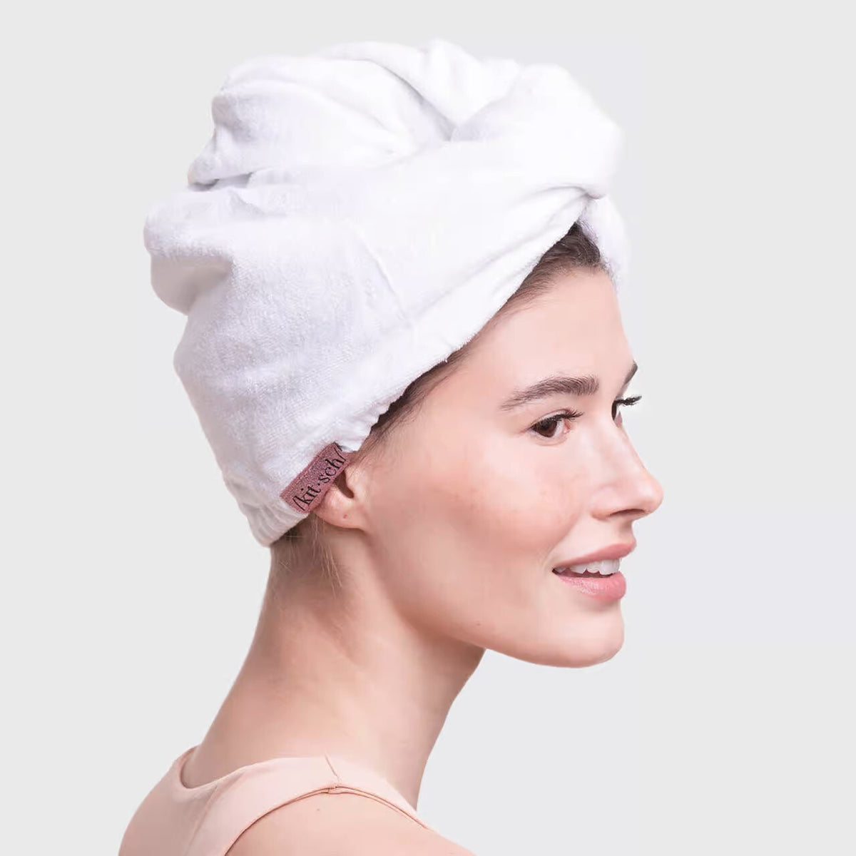 My Kitsch Quick Drying Hair Towel White