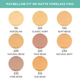 MAYBELLINE, FIT ME - POLVO MATTE PORELESS