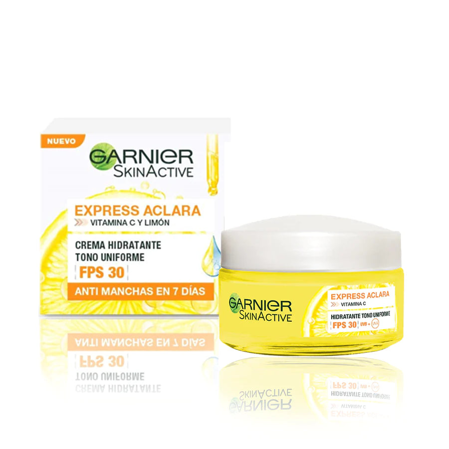 Garnier Express Aclara Crema FPS 30