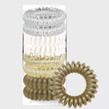 My Kitsch Spiral Hair Ties 8 Pack - Blonde