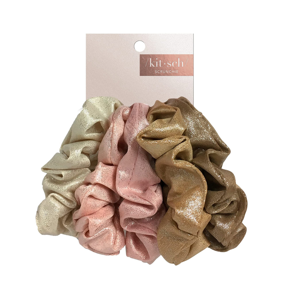 Kitsch Metalic Scrunchie